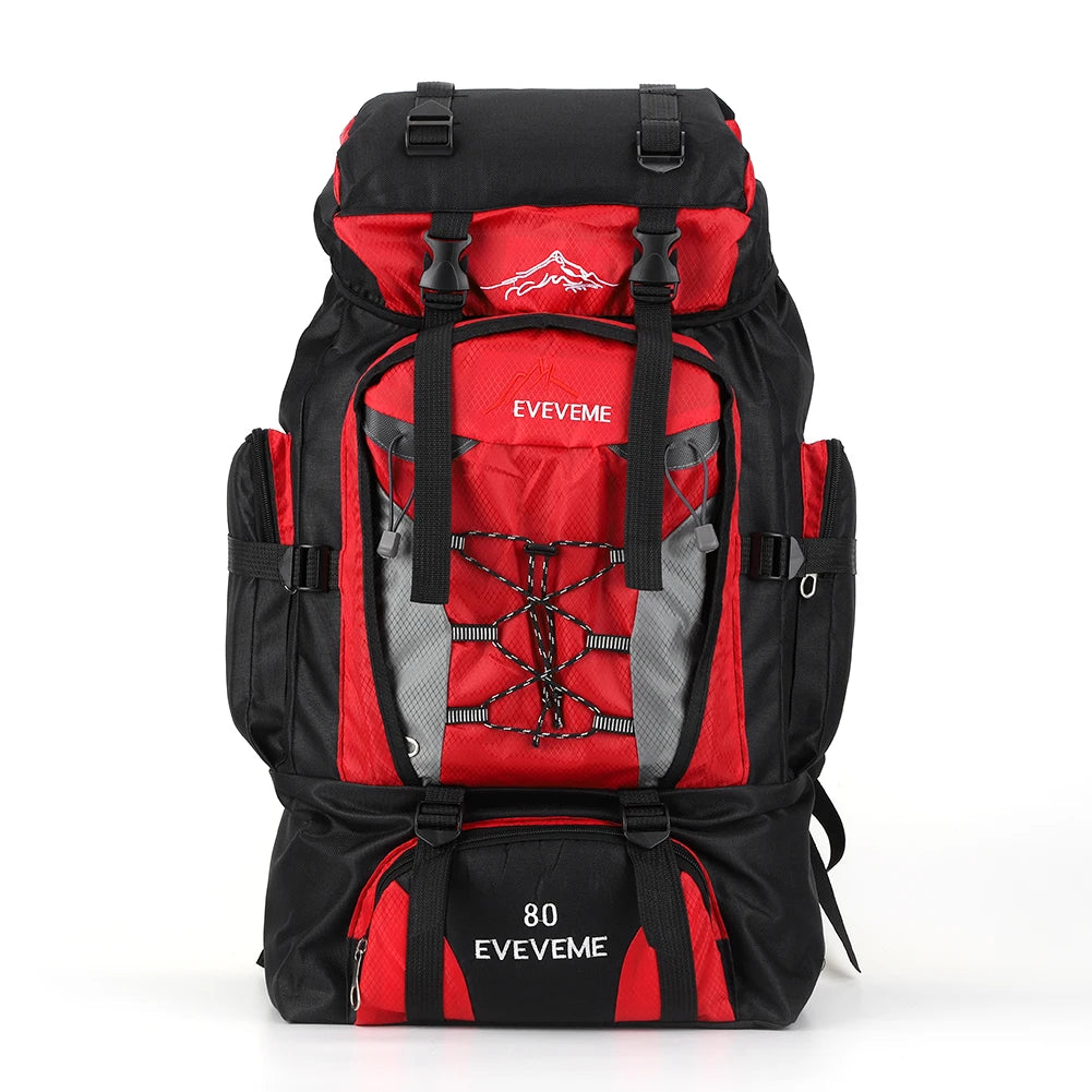 80L Mountaineering Backpack Large Capacity Travel Backpack