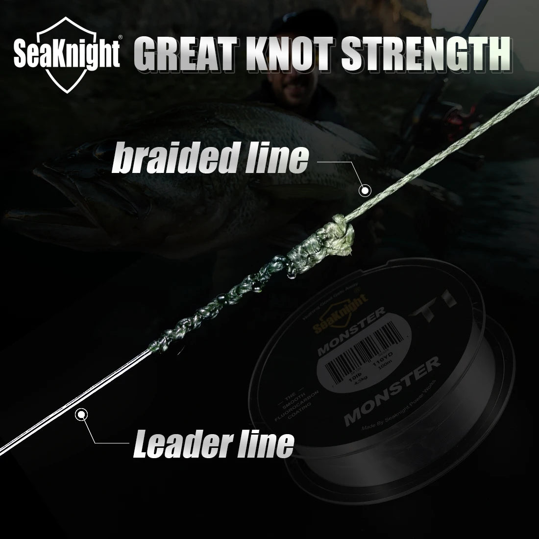 4 Strands Braided Fishing Line 8-100LB Multifilament Freshwater Saltwater Fishing