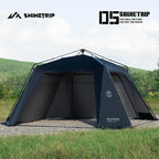 ShineTrip Oversized Dome Tent Quick Setup Tent Waterproof Sunproof Silver Coated Canopy Camping Auto Dome 05 Series Camping Tent