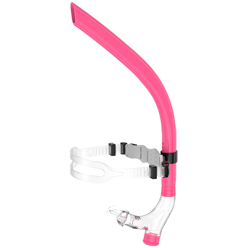 Swim Training Snorkel Frontal Swim Snorkel Tube Center-Mount