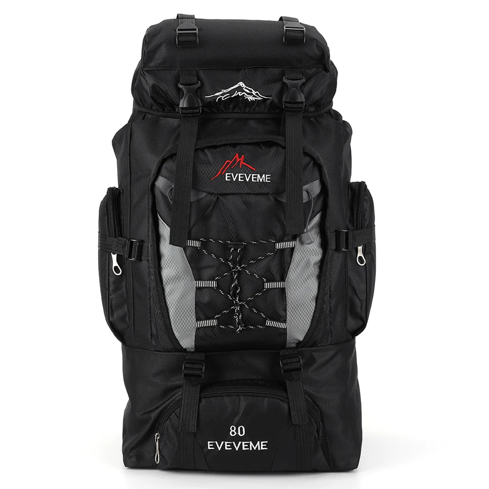 80L Mountaineering Backpack Large Capacity Travel Backpack
