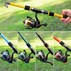 Fishing Rod And Reel Bait Full Kit