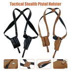 Leather General Vertical Concealed Holster Universal Fit for Most Pistols