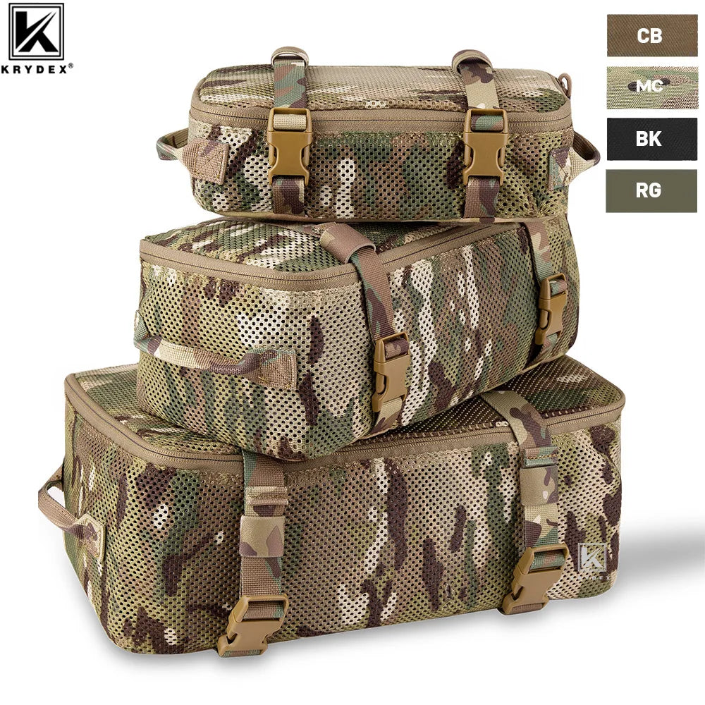 Tactical Modular Pouch Set Outdoor Backpack Organizer Travel Suitcase