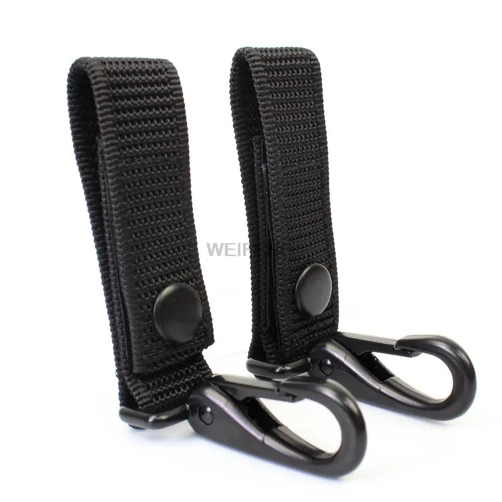 1PCS Tactical Molle Key Ring Chain Gear Clip Key Keeper Keychain